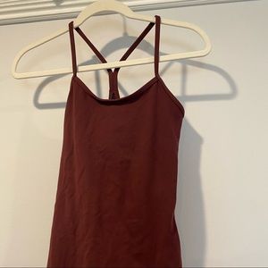 Lululemon Power Y Tank in Burgundy